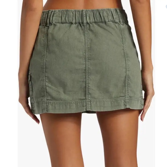 Roxy Roll With It Mini Cargo Skirt - Picture 3 of 4